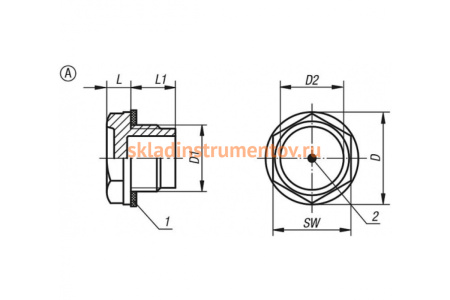 Маслоуказатель "Глазок" KIPP K0445.1362715