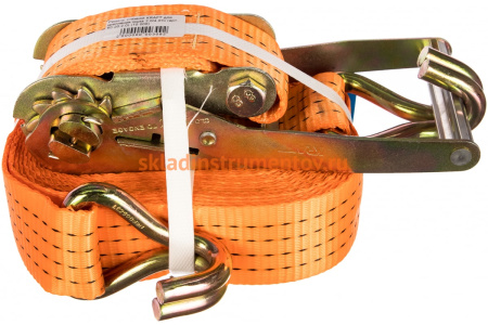 Стяжной ремень для крепления груза 10м, 2,0/4,0тн РОМЕК 50.20.2.0 2000000003092