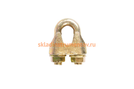 Канатный зажим TOR ф=5 мм, DIN 1142 12357 Канатный зажим TOR ф=5 мм, DIN 1142 12357