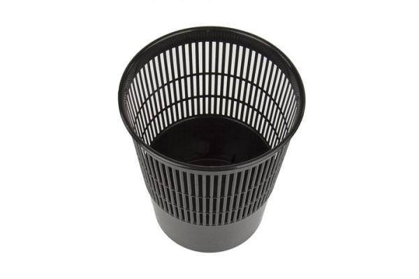 Корзина для бумаг BRAUBERG сетчатая, 14 литров, черная 237003 Корзина для бумаг BRAUBERG сетчатая, 14 литров, черная 237003