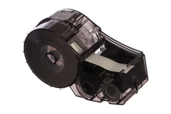 Лента 9.53мм/6.4м винил, черный на белом Brady M21-375-595-WT brd142800