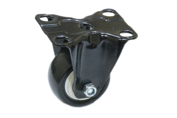 Колесо неповоротное черная резина 40 мм MFK-TORG 4052040