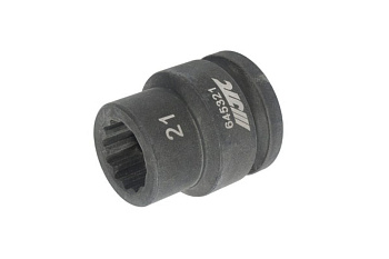 Головка торцевая 3/4” 21 12-ти гранная ударная L=51мм JTC 645321