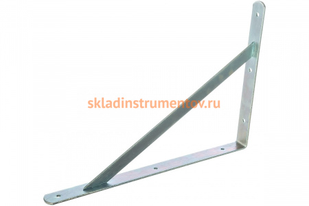 Усиленный кронштейн СИБРТЕХ 400х280х30х4 мм оцинкованный 94042