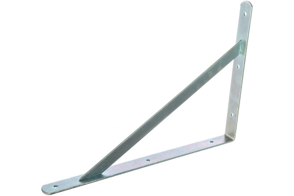 Усиленный кронштейн СИБРТЕХ 400х280х30х4 мм оцинкованный 94042
