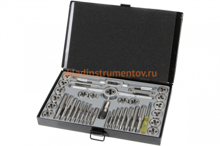 Набор метчиков и плашек TORIN метрический, 40 предметов TRX040METRIC