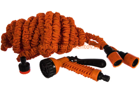 Поливочный растягивающийся шланг с пистолетом Archimedes 22.5 м 90969