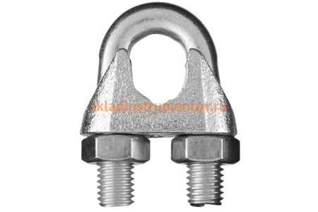 Зажим троса STAYER DIN 741, 16 мм, 10 штук, оцинкованный 30535-16 Зажим троса STAYER DIN 741, 16 мм, 10 штук, оцинкованный 30535-16