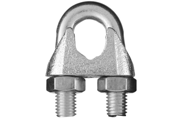 Зажим троса STAYER DIN 741, 16 мм, 10 штук, оцинкованный 30535-16