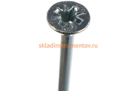 Универсальные шурупы для дерева, ДСП, ДВП Зубр оцинкованные, PZ, 6,0x160мм, ТФ3, 65 штук 4-300373-60-160