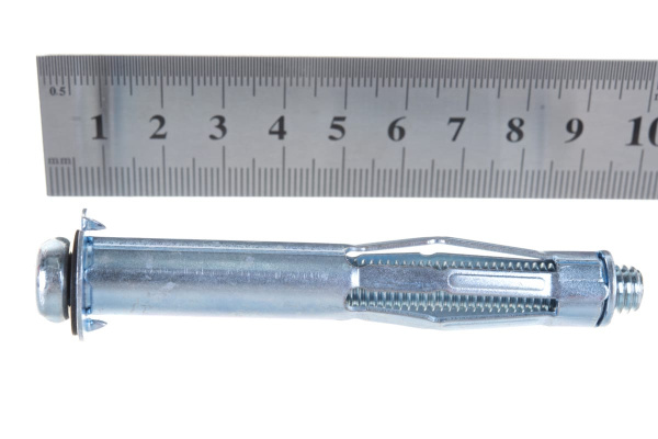 Анкер для пустотелых материалов Зубр МОЛЛИ 13 мм х M8 x 80 мм, 35 шт, оцинкованный 302472-08-080