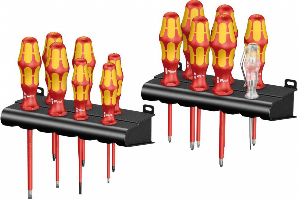 Набор отверток Wera Kraftform Big Pack 100 VDE 14 шт. WE-105631