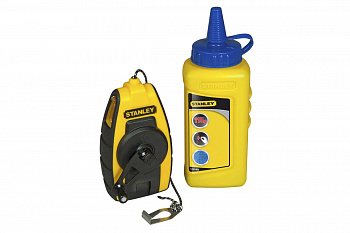 Набор из разметочного шнура 9м и синего мелового порошка Stanley STHT0-47244