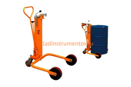 Гидравлическая тележка для бочек г/п 250 кг EURO-LIFT DT-250 00000245 Гидравлическая тележка для бочек г/п 250 кг EURO-LIFT DT-250 00000245