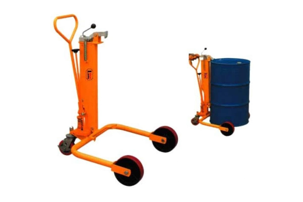 Гидравлическая тележка для бочек г/п 250 кг EURO-LIFT DT-250 00000245 Гидравлическая тележка для бочек г/п 250 кг EURO-LIFT DT-250 00000245