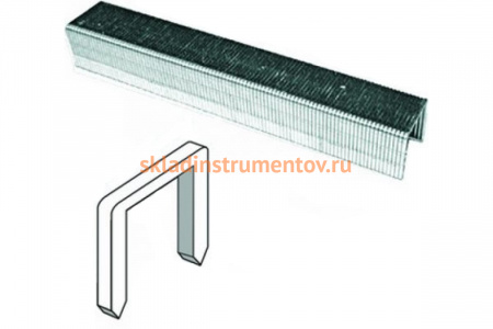 Узкие скобы Тип-53, 8мм х 11.3мм х 0.7мм, 1000шт Контрфорс 080888