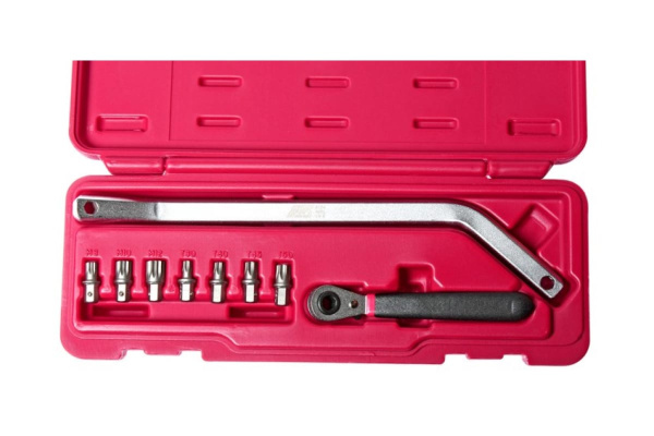 Набор инструментов для демонтажа дверных панелей (9 предметов в кейсе) JTC 4754