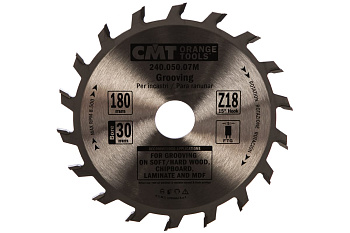 Диск пильный по дереву (180х30х5/3 мм; Z18) CMT 240.050.07M