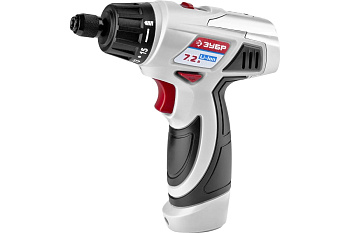 Аккумуляторный шуруповерт ЗУБР ЗДА-7.2-Ли-К