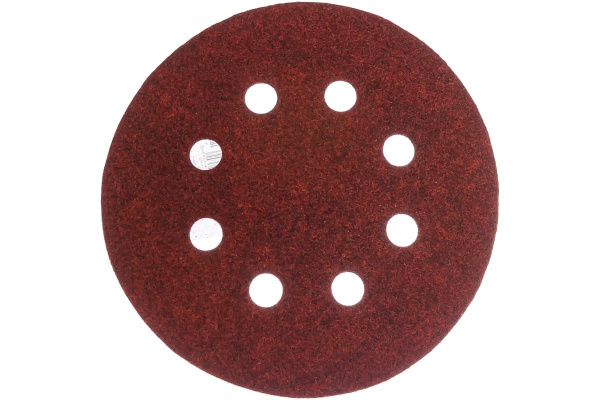 Круг шлифовальный на липучке универсальный (125 мм; Р80; 8 отверстий) KLINGSPOR 270679