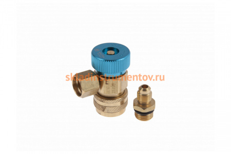 Муфта быстросъемная с вентилем, низкого давления, фреон R134a МАСТАК 105-40013