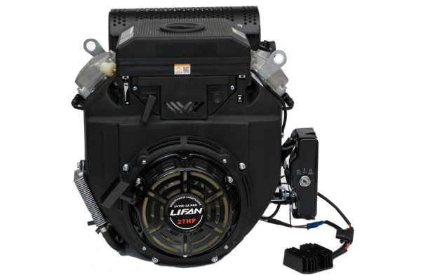 Двигатель LIFAN LF2V78F-2A PRO New, 27 л.с. D25, 3А, м/радиатор 00-00001073