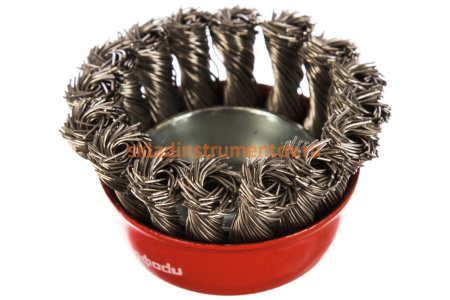 Щетка чашечная (65 мм; М14х2; нержавеющая жгутовая проволока 0.5 мм) Профоснастка 20802001