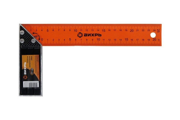 Металлический угольник 250 мм Вихрь 73/11/3/1