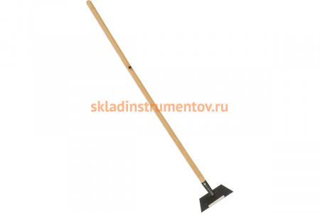 Скребок (деревянный черенок, толщина полотна 3 мм, 190х100х1330 мм) КУРС 68139
