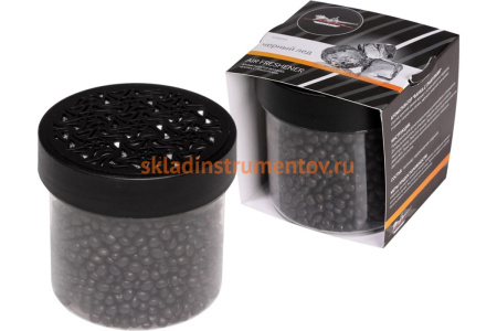 Ароматизатор Airline Банка с гранулами, черный лед AFBA095