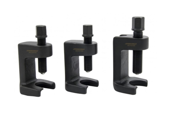 Съемник шарнирных соединений (корпусной, усиленный, 23, 28, 34 мм, 3 предмета) Jonnesway AE310194 49555