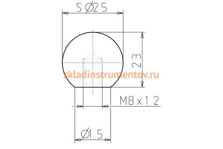 Шаровая ручка KIPP K0159.12508