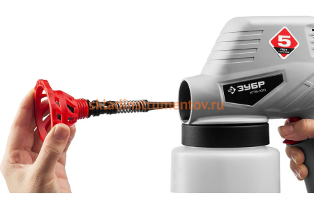 Электрический краскопульт Зубр МАСТЕР КПЭ-100 Электрический краскопульт Зубр МАСТЕР КПЭ-100