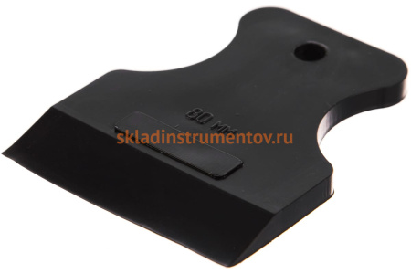 Набор черных резиновых шпателей, 3 предмета: 40, 60, 80 мм /уп./ РемоКолор 12-2-103