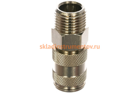 Соединение быстросъемное (рапид "мама" - 1/2"М) Jonnesway GM-04AM 49480