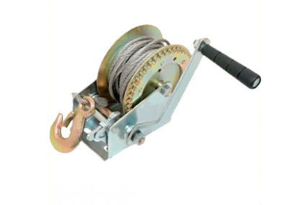 Ручная барабанная лебедка TOR TOR ЛФ-2500 (FD) г/п 1,0 т, длина троса 20 м 11318