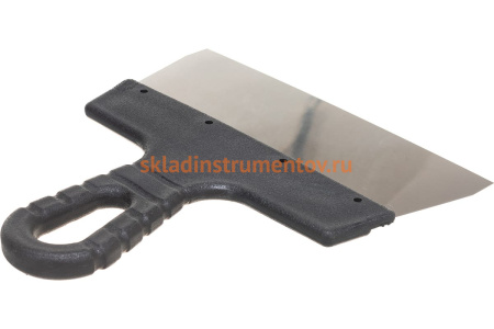 Шпатель, нержавеющая cталь, пластиковая рукоятка 200мм Вихрь 73/3/2/20