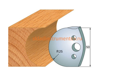 Комплект из 2-х ножей 50x4 SP CMT 690.543