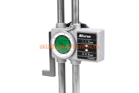 Штангенрейсмас Micron ШРК- 500, 0,01, с круглой шкалой, двойная стойка МИК 362733
