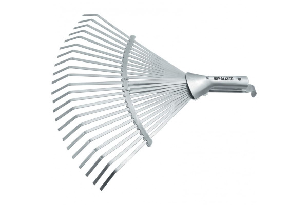 Стальные веерные грабли PALISAD 300-480 мм, 22 плоских зуба 617675