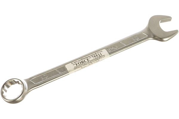 Комбинированный ключ FORCE 21мм 75521