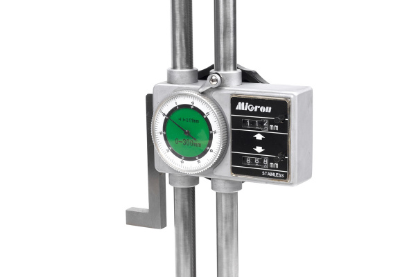 Штангенрейсмас Micron ШРК- 500, 0,01, с круглой шкалой, двойная стойка МИК 362733