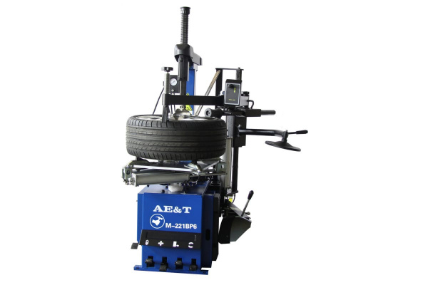 Шиномонтажный автоматический станок с правой рукой и наддувом AE&T 220В M-221BP6