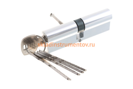 Цилиндровый механизм AJAX AX200/90 mm 40+10+40 CP хром 5 кл. 40215