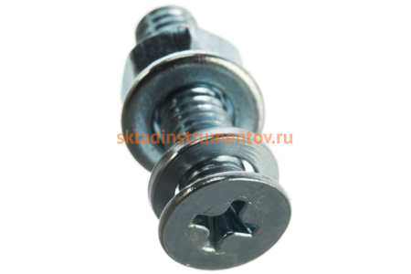 Винт ЗУБР DIN965 в комплекте с гайкой DIN934 16 шт, 303456-05-020