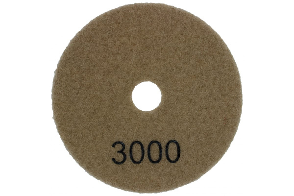 Алмазный гибкий шлифовальный круг Orientcraft АГШК 100 мм, P3000, Черепашка 1003000