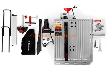 Торцовочная комбинированная пила ЗУБР ЗПТК-255-1800