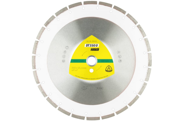 Круг отрезной алмазный универсальный (350х3,2х25,4 мм) KLINGSPOR 336221