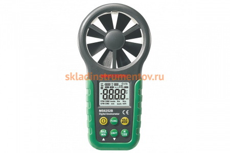 Анемометр с крыльчаткой Mastech MS6252B 00-00000226