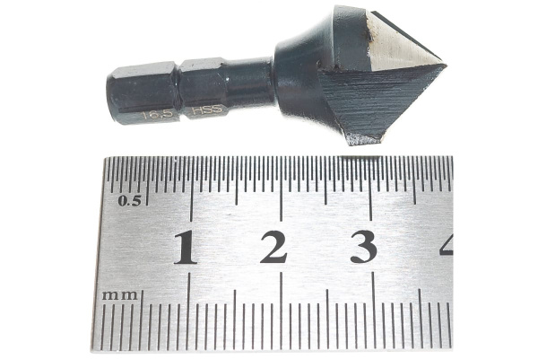 Зенкер-бита конический (16.5х40 мм; хвостовик 1/4) Bucovice Tools 744165